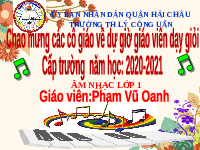 Giáo án điện tử Âm nhạc 1 chủ đề 3 Vì sự bình đẳng: Lễ hội muông thú