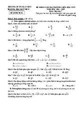 Đề giữa học kỳ 1 Toán 7 năm 2024 – 2025 trường THCS Mỹ Tiến – Nam Định