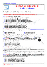 Thực chiến luyện đề Hóa học 12