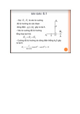 Bài tập chương 8 | Môn Vật lý kỹ thuật - Đại học Xây Dựng Hà Nội