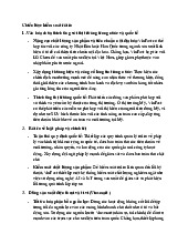 Chiến lược kiểm soát rủi ro môn Quản lý rủi ro  | Học viện Nông nghiệp Việt Nam