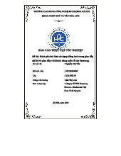 Báo cáo Thực tập K20.EN3: Đánh giá Sử dụng Tiếng Anh tại Samsung