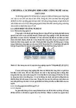 Bài giảng Phương pháp nghiên cứu khoa học Chương 6 | Trường Cao đẳng Du lịch Sài Gòn
