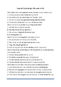 Soạn bài | Tự đánh giá: Tức nước vỡ bờ Ngữ Văn 8 | Cánh diều