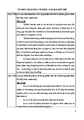 Đề cương Tổ chức khai thác sử dụng tài liệu lưu trữ | Đại học Nội Vụ Hà Nội