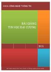 Bài giảng tin học đại cương | Đại học Bách khoa Hà Nội