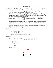 Đề cương môn đại số tuyến tính- Trường Đại học bách khoa - Đại học đà nẵng.