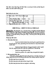 Chương 6: Chức năng lãnh đạo môn Chuyên ngành Marketing | Học viện Nông nghiệp Việt Nam