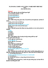 Ngân hàng câu hỏi trắc nghiệm + đáp án môn Triết học | Trường Đại học Kinh tế quốc dân