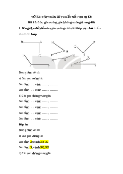Giải VBT môn Toán 3 - Bài 19: Hình tam giác, hình tứ giác. Hình chữ nhật, hình vuông | Kết nối tri thức