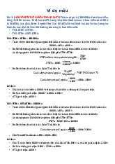 Bài tập môn Bảo hiểm - Bài tập chi tiết các trường hợp bồi thường | Pháp luật về bảo hiểm | Học viện Tài chính