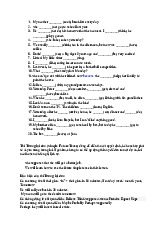 Bài Tập Về Thì Tương Lai Đơn và Tương Lai Gần | Môn Tiếng anh - Trường Cao đẳng Kinh tế - Kỹ thuật Công thương