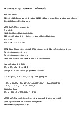 Giải Đề Giữa Kỳ Vật Lý Thống Kê | Vật lý thống kê | Trường Đại học Khoa học Tự nhiên, Đại học Quốc gia Hà Nội