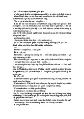 Đề cương về Các khái niệm và chiến lược trong 4P | Môn Marketing du lịch - Đại học Văn hóa Hà Nội