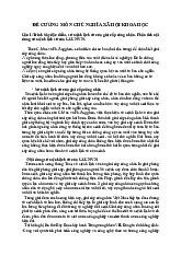 Đề cương môn Chủ nghĩa xã hội khoa học | Học viện Ngân hàng