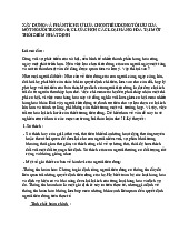 Bài tiểu luận kinh tế vĩ mô Xây dựng và phân tích sự lựa chọn tiêu dùng tối ưu của một người trong việc lựa chọn các loại hàng hóa tại một thời điểm nhất định