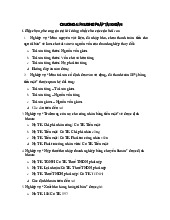 Bài tập Chương 4: Phương pháp tài khoản môn Nguyên lý kế toán | Học viện Báo chí và Tuyên truyền