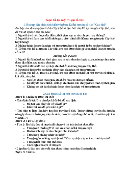 Soạn Ngữ văn 6 sách Chân trời sáng tạo (Tập 1) bài Kể lại một truyện cổ tích