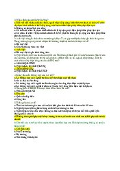 Trắc nghiệm có đáp án môn Pháp Luật Đại Cương | Đại Học Hà Nội