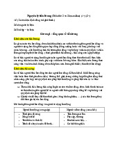 Nguyên lý tiền lương - Đề cương học (Học online Tuần 2 & 5)