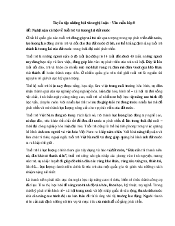 Văn mẫu 8 Nghị luận về một vấn đề của đời sống | Tuyển tập những bài văn nghị luận
