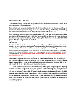 Tài liệu thuyết trình : " Marketing dịch vụ" của học phần Quản trị Marketing