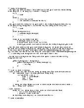 Các khái niệm và cơ chế xử lý ngoại lệ trong lập trình hướng đối tượng