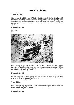 Soạn bài Lá đỏ | Ngữ văn 8 Bài 7: Tin yêu và ước vọng sách Kết nối tri thức