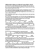 Nhận định đúng sai về Luật Tố tụng Hành chính LTTHC 2015. Môn Pháp luật đại cương | Đại học Công nghệ Thành phố Hồ Chí Minh