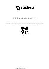 Tiểu luận Toàn cầu hóa thế giới có tác động như thế nào đến nền kinh tế Việt Nam -  Kinh tế quốc tế | Trường Đại học Kinh tế, Đại học Quốc gia Hà Nội