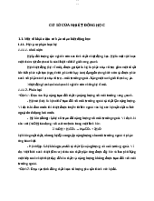Cơ sở của Nhiệt động học - Chủ nghĩa xã hội | Trường Đại học Thủ đô Hà Nội