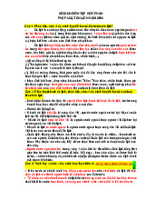 Ôn tập Môn Pháp luật du lịch | Đại học Văn hóa Hà Nội