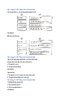 Giải VBT môn Tiếng việt 2 - Bài 15: Cuốn sách của em | Kết nối tri thức