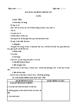 Giáo án Toán 2 sách Chân trời sáng tạo (cả năm) | Tuần 28 | Tiết 3