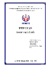 Tiểu luận cuối kỳ: Thiết kế ly hợp ô tô và tính toán liên quan | Môn Thiết kế ô tô - Đại học Sư phạm Kỹ thuật Thành phố Hồ Chí Minh