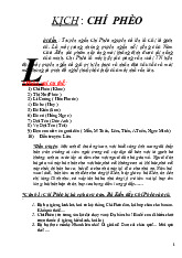 Kịch Bản Chí Phèo - Tài liệu tổng hợp