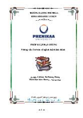 Những vấn đề cơ bản về ngành luật hành chính | Bài tập tiểu luận học phần Pháp luật đại cương