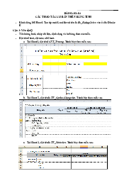 Bài tập thực hành tin học - Tin học ứng dụng | Trường Đại học Phenika