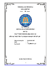 Phát Triển Thương Hiệu Dịch Vụ Qua Nghiên Cứu Vietjet Air | Bài thảo luận quản trị thương hiệu
