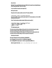 Tích Phân và Giá Trị Trung Bình - Hàm Khả Tích (Chủ đề 2)