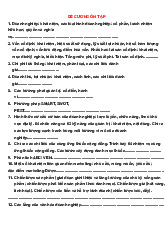 Đề cương ôn tập môn Quản trị kinh doanh  | Trường Đại học Duy Tân