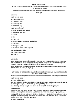 Quy chuẩn kỹ thuật quốc gia về xây dựng công trình đảm bảo người khuyết tật tiếp cận sử dụng?