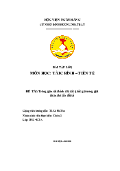 Bài tập lớn: Trung gian tài chính của các quốc gia trong giai đoạn chuyển đổi số | Tài chính tiền tệ