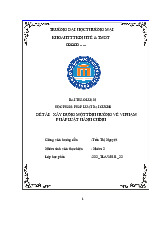 Tình huống vi phạm pháp luật hành chính | Bài thảo luận pháp luật đại cương