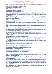 Câu hỏi trắc nghiệm Chương 1,2 số 5 Triết học Mác - Lênin | Trường Đại học Công nghệ, Đại học Quốc gia Hà Nội