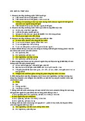 Trắc nghiệm cuối kỳ có đáp án - Triết học Mác Lê-nin | Học viện Chính sách và Phát triển