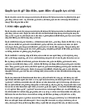 Quyền lực là gì? Đặc điểm, quan điểm về quyền lực xã hội
