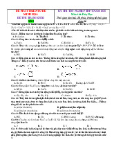 Đề luyện thi tốt nghiệp 2025 môn Hóa phát triển từ đề minh họa giải chi tiết-Đề 3