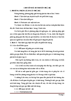 Chuyên đề di truyền phả hệ sinh học 12