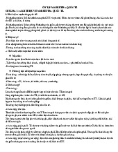 ÔN TẬP VÀ THÔNG TIN HỮU ÍCH VỀ MARKETING QUỐC TẾ